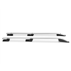 Roof rails for Citroen Nemo I (A | 225L) 2008-2014 Silver Aluminum Plastic