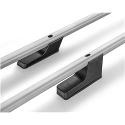 Roof rails for Citroen Nemo I (A | 225L) 2008-2014 Silver Aluminum Plastic