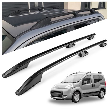 Relingi dachowe do Fiat Qubo I 2008-2019 | Aluminium plastik