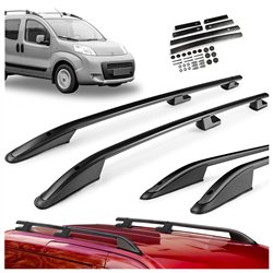 Relingi dachowe do Fiat Qubo I 2008-2019 | Aluminium plastik