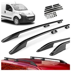 Relingi dachowe do Citroen Nemo I 2008-2014 Aluminium plastik