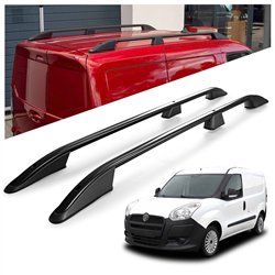 Relingi dachowe Fiat Doblo II 263 H1 L1 SWB 2010-2022 Aluminium plastik