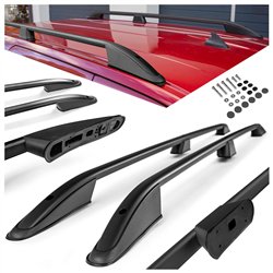 Relingi dachowe Fiat Doblo II 263 L2 Maxi 2010-2022 Aluminium plastik