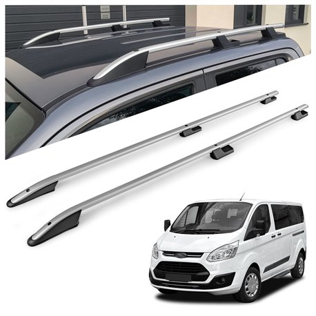 Relingi dachowe Ford Tourneo Custom I V362 L1 SWB 2012-2023 Aluminium pl