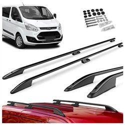 Relingi dachowe Ford Tourneo Custom I V362 L2 LWB 2012-2023 Aluminium pl
