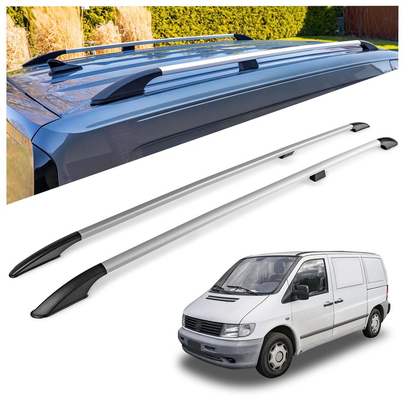 Relingi dachowe Mercedes Vito (W638) 1996-2003 | Aluminium plastik