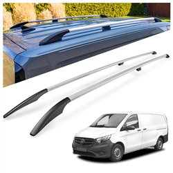 Relingi dachowe Mercedes Vito W447 L3 ELWB 2014- Aluminium plastik