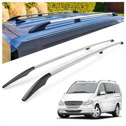 Relingi dachowe Mercedes Viano W639 L3 ELWB 2003-2014 Aluminium pl