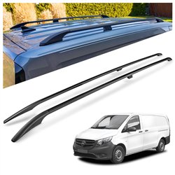 Relingi dachowe do Mercedes Vito (W447) 2014- Aluminium plastik