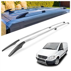 Relingi dachowe Mercedes Vito W639 L3 ELWB 2003-2014 Aluminium pla