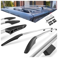 Relingi dachowe Mercedes V-Klasa W447 L2 LWB 2014- Aluminium plast