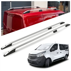 Relingi dachowe Opel Vivaro B X82 L1 SWB 2014-2019 Aluminium pl