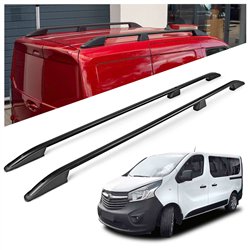 Relingi dachowe Opel Vivaro B X82 L1 SWB 2014-2019 Aluminium plastik