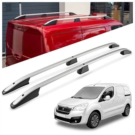 Relingi dachowe Peugeot Partner II B9 X L1 L2 2008-2018 Alumini