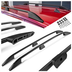 Relingi dachowe Peugeot Partner II B9 X L1 L2 2008-2018 Aluminium plasti