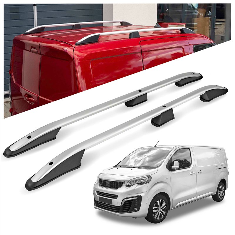 Relingi dachowe Peugeot Expert III V L1 Compact 2016-2022 Alumi