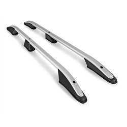 Roof rails for Opel Vivaro C L1 S 2019-2022 Elegance Aluminum Plastic