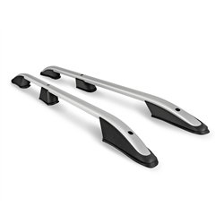 Roof rails for Opel Vivaro C L1 S 2019-2022 Elegance Aluminum Plastic