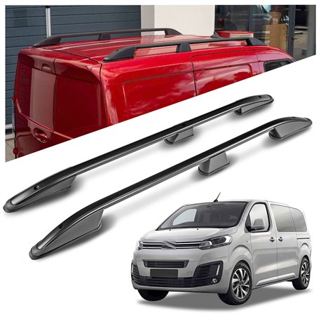 Relingi dachowe Citroen Spacetourer I V L1 XS 2016-2022 Aluminium plasti