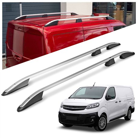Relingi dachowe Opel Vivaro C L2 Standard 2019- Aluminium plast