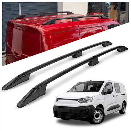 Relingi dachowe Fiat Doblo III 510/511 L1 Standard 2022- Aluminium plast