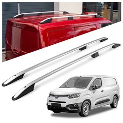 Relingi dachowe Toyota Proace City I E/K9 L2 2020- Aluminium pl