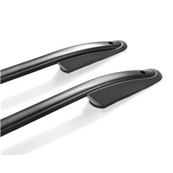 Relingi dachowe do Peugeot Rifter I 2018- | Aluminium plastik