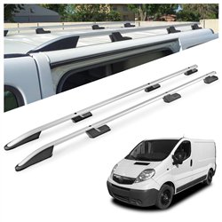 Relingi dachowe Opel Vivaro A X83 L1 SWB 2001-2014 Aluminium plastik