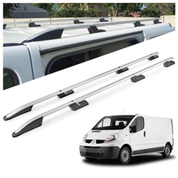 Relingi dachowe Renault Trafic II FL/JL L1 SWB 2001-2014 Aluminium plast