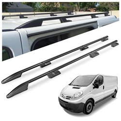 Relingi dachowe Nissan Primastar I F4/J4 L1 SWB 2002-2015 Aluminium plas