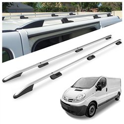 Relingi dachowe Nissan Primastar I F4/J4 L2 LWB 2002-2015 Aluminium plas