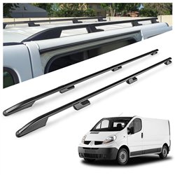 Relingi dachowe Renault Trafic II FL/JL L2 LWB 2001-2014 Aluminium plast
