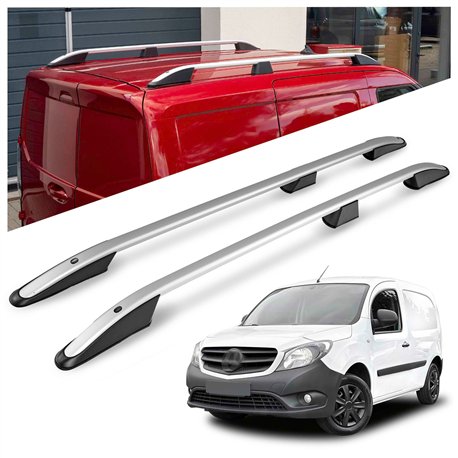 Relingi dachowe Mercedes Citan W415 L2 A2 2012-2021 Aluminium p