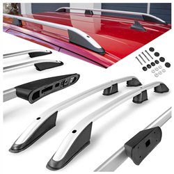 Relingi dachowe do Subaru XV I GP G4 2012-2017 Aluminium plastik