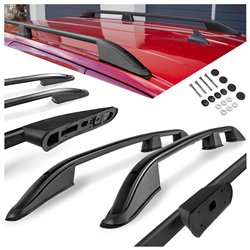 Relingi dachowe do Subaru XV I 2012-2017 Aluminium plastik