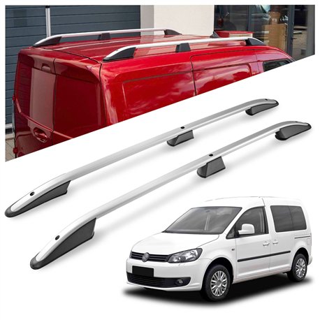 Relingi dachowe Volkswagen VW Caddy III 2K L1 SWB 2003-2015 Alu