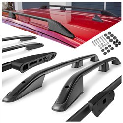 Relingi dachowe Volkswagen VW Caddy III 2K L1 SWB 2003-2015 Aluminium pl