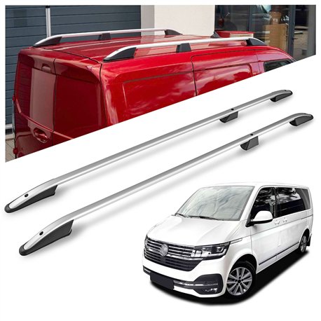 Relingi dachowe Volkswagen VW Multivan T6.1 L1 SWB 2019-2022 Al