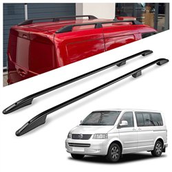 Relingi dachowe Volkswagen VW Caravelle T5 L1 SWB 2003-2015 Aluminium pl