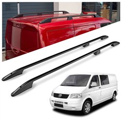 Relingi dachowe Volkswagen VW Transporter T5 L1 SWB 2003-2015 Aluminium