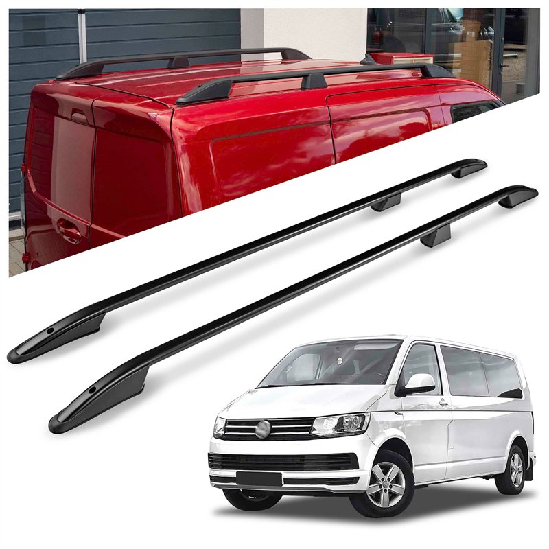 Relingi dachowe Volkswagen VW Caravelle T6 L1 SWB 2015-2019 Aluminium pl