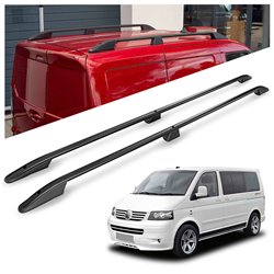 Relingi dachowe Volkswagen VW Multivan T5 L2 LWB 2003-2015 Aluminium pla