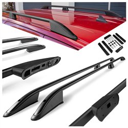 Relingi dachowe Volkswagen VW Multivan T6 L2 LWB 2015-2019 Aluminium pla