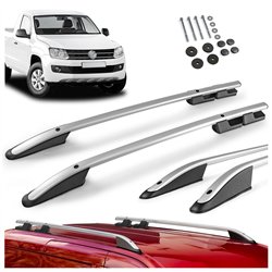 Relingi dachowe Volkswagen VW Amarok I 2H 4D 2010-2020 Aluminium plastik
