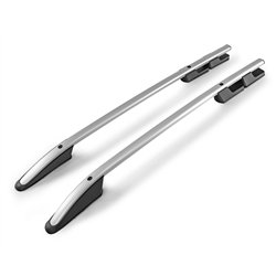 Relingi dachowe Volkswagen VW Amarok I 2H 4D 2010-2020 Aluminium plastik