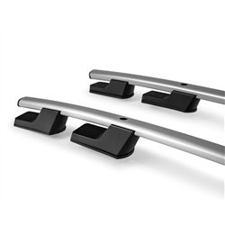 Relingi dachowe Volkswagen VW Amarok I 2H 4D 2010-2020 Aluminium plastik