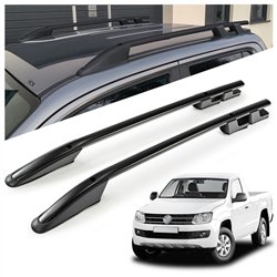 Relingi dachowe Volkswagen VW Amarok I 2H 4D 2010-2020 Aluminium plastik