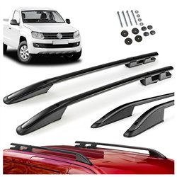 Relingi dachowe Volkswagen VW Amarok I 2H 4D 2010-2020 Aluminium plastik