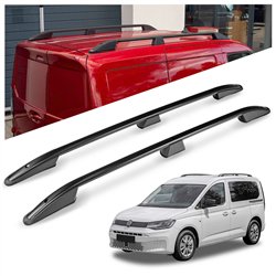 Relingi dachowe Volkswagen VW Caddy SB SK L1 SWB 2020- Aluminium plastik