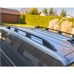Relingi dachowe Volkswagen VW Caddy SB SK L2 Maxi 2020- Aluminium plasti